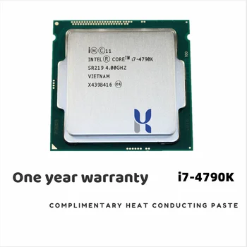Intel Core i7-4790K i7 4790 K 4.0 GHz Dört Çekirdekli Sekiz İplik CPU İşlemci 88 W 8 M LGA 1150
