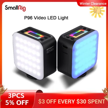 SmallRig Vıbe P80 RGB Video ışıkları Mini LCD kamera ışık 2000mAh şarj edilebilir lamba fotoğraf Video aydınlatma Youtube Tik tok 3482