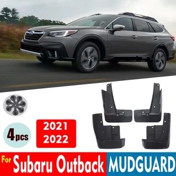 Araba Çamurluklar Subaru Outback 2021 2022 İÇİN Çamurluklar Çamurluk Çamurluk Flap Guard Sıçrama Çamurluk Aksesuarları Oto Styline Ön Arka