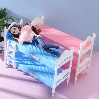 Yeni Moda Bebek Çift Kişilik yatak Sevimli çocuk Oyuncak Aksesuarları için En İyi hediye 30cm plastik Gadget