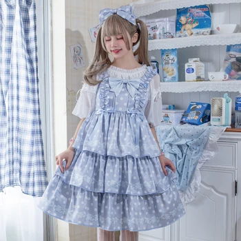 Küçük Hedi ~ Tatlı Polka Noktalı Lolita JSK Elbise Yomi tarafından