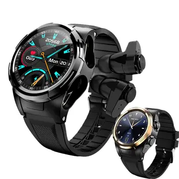 2021 akıllı saat Erkekler Bluetooth Kulaklık Vücut Sıcaklığı Termometre Tam Dokunmatik Ekran Spor Smartwatch Akıllı S201 Bileklik
