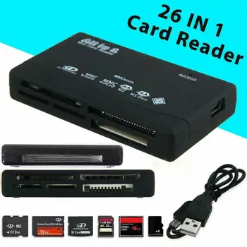 Hepsi bir arada hafıza kartı okuyucu USB harici SD Mini mikro M2 MMC XD hızlı