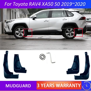 Çamurluklar Çamurluk Çamurluk Flap Guard Sıçrama Çamurluk Araba Aksesuarları Ön Arka Yeni Çamurluklar Toyota RAV4 XA50 50 2019 2020 RAV 4