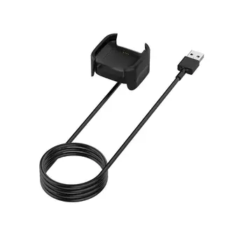 USB Hızlı şarj aleti kablosu şarj standı Standı Cradle fitbit versa için 2 akıllı saat