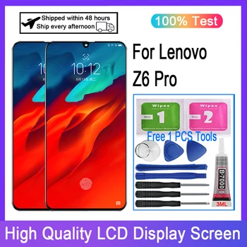 AMOLED Lenovo Z6 Pro L78051 lcd ekran dokunmatik ekran digitizer Değiştirme