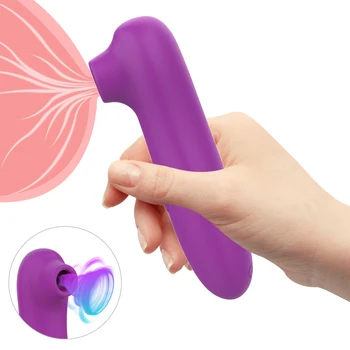 10 Frekans Oral Emme Vibratör Klitoris Vakum Stimülatörü Klitoris Meme Enayi Kadın Masturbator Oral Seks Oyuncakları Kadınlar için