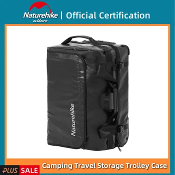 Naturehike 55-115L Seyahat Depolama tekerlekli çanta Açık Kamp Seyahat Çadırı PVC Su Geçirmez Büyük Kapasiteli saklama kutusu Kasnaklar İle